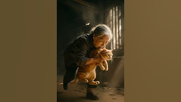 A Giant Snake Bursts from the Wall! A Cat and an Old Man’s Daring Escape 🐍🐾 #cinematiccats #wow