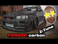 FORGED CARBON FRONT FINISHED | Custom R34 Z-Tune parts