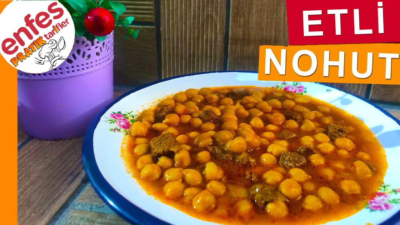 ETLİ NOHUT YEMEĞİ TARİFİ | LEZZETLİ KOLAY TARİF