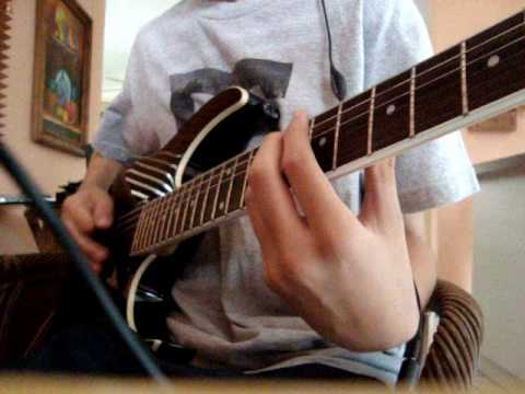 As I Lay Dying - Through Struggle (guitar cover) w/HQ Audio