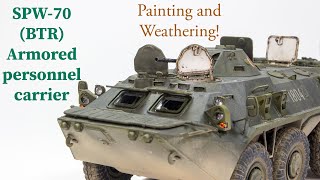 SPW-70 (BTR) Armored personnel carrier (1/35 - Trumpeter)