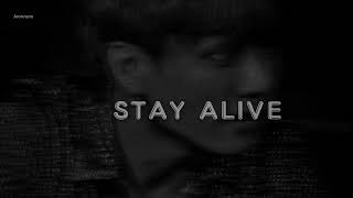 Jeon Jungkook (Prod FT SUGA) - Stay Alive