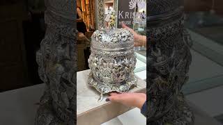 Luxury 92 5 Silver Décor Collection ✨| Ramayanam Artwork, Elephant Paan Daan &amp; Heritage Silver Décor