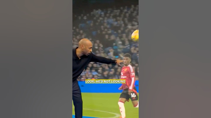 Thierry Henry Exposed Amad Diallo’s Skill in Last Min Goal vs Man City 🧠😱