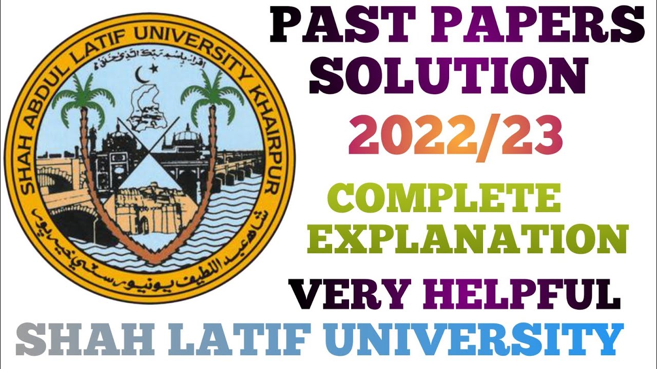 Past Papers Solution 2023 Shah Latif entry test//GK//General Science//Maths//English//mcqs