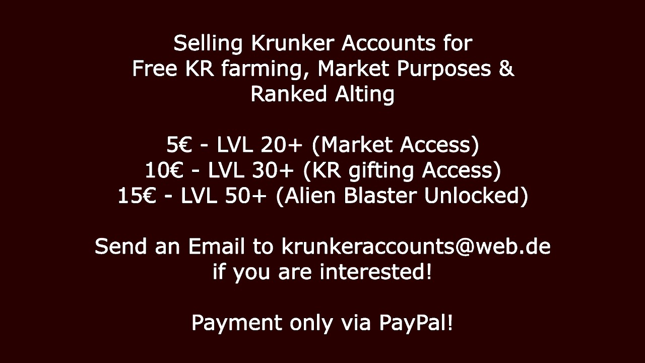 Krunker.io Accounts for Sale