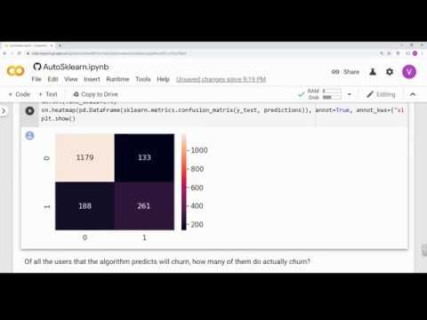 AutoSklearn - Automated Machine Learning (AutoML)