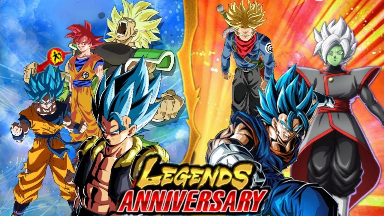 DRAGON BALL LEGENDS NEW RAGE TRUNKS .FUSED ZUMAZU FULL POWER SS4 OMEGA