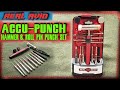 Real avid accupunch hammer  roll pin punch set