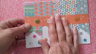 Matchbook and a card made for a sketch challenge