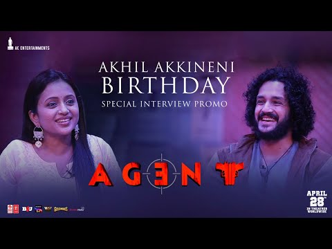 AGENT Akhil Akkineni with @Sumakka | Akhil Birthday Special Interview PROMO | #AgentOnApril28th |