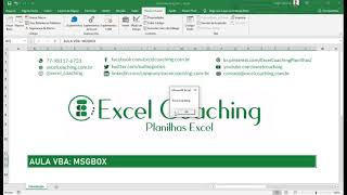 Inserir Msgbox No Excel - Vbokonly Exibir Botão Ok