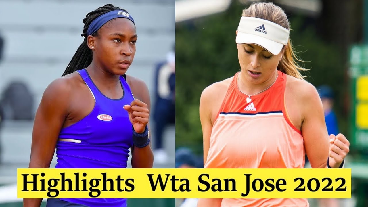 Coco Gauff vs Paula Badosa Highlights!!! Wta San Jose 2022 Quarterfinal YouTube