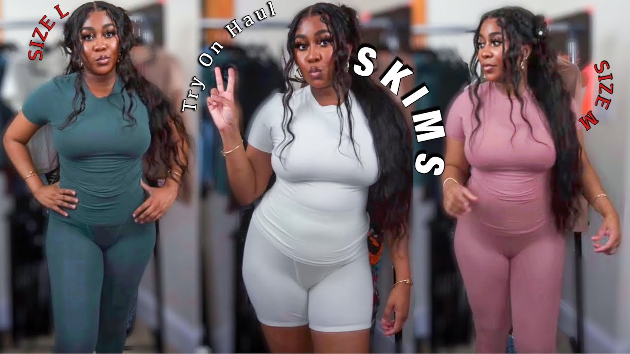 SKIMS TRY-ON HAUL 2021, SIZE L & M, COTTON COLLECTION