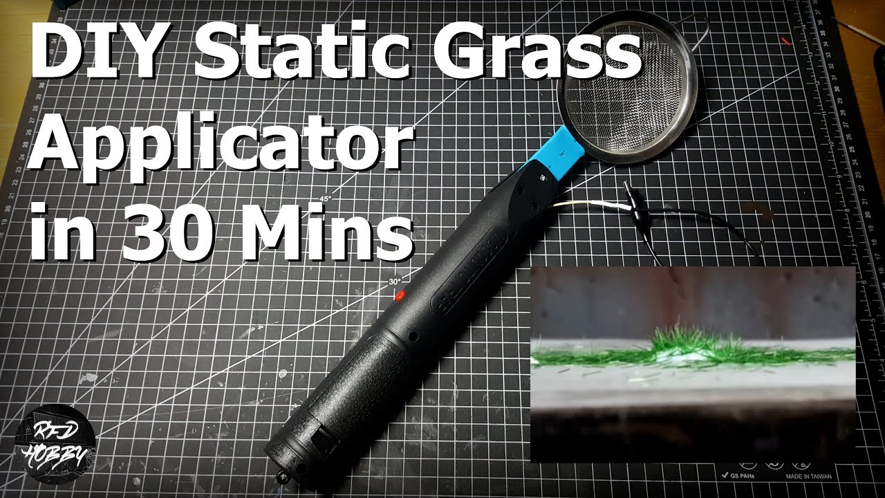 Static Grass Applicator 2.0 – HobbyistHaven