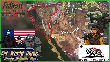 Annexing The NCR Hurts My Brain! | Hoi4 Fallout OWB