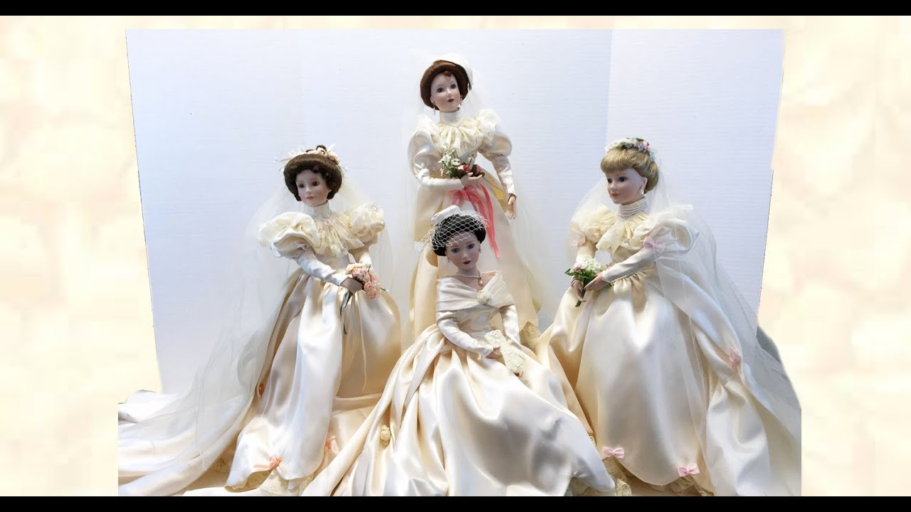 porcelain bride doll collection