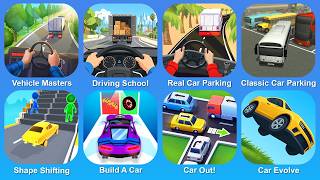 Vehicle Masters, Drive to Deliver, Car Drive 3D, BusParkingKing, Shape Shifting, Build A Car screenshot 3