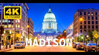 Beauty Of Madison, Wisconsin Usa In 4K| World In 4K