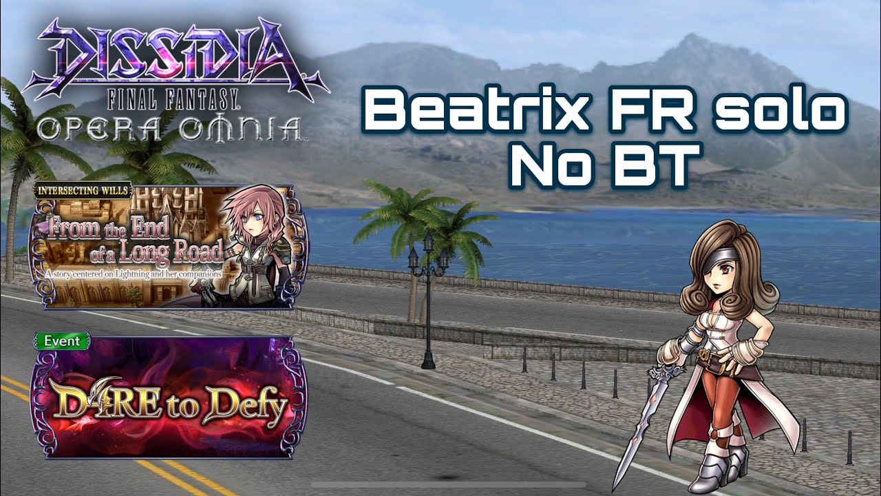 DFFOO[GL]Lightning Intersecting Wills/Beatrix FR solo