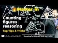 Counting figures reasoning | Top Tips & Tricks | Reasoning for NDA, AIRFORCE NAVY ARMY