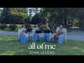 All of me, John Legend • String Quartet Cover • Quartetto Arkimia