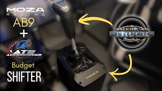 Moza AB9 With ATS Accessories Budget Shifter Review