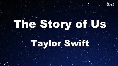 Thumbnail of The Story of Us - Taylor Swift Karaoke【With Guide Melody】