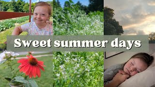SUMMER DAYS IN OUR LIFE! Swimming, baking, and a trip to the farm! ☀️🌷
