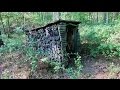 Vergessene Orte DER BUNKER UNTER DEM HOLZSTAPEL Lost Places Verlassene Orte Geisterhaus Doku