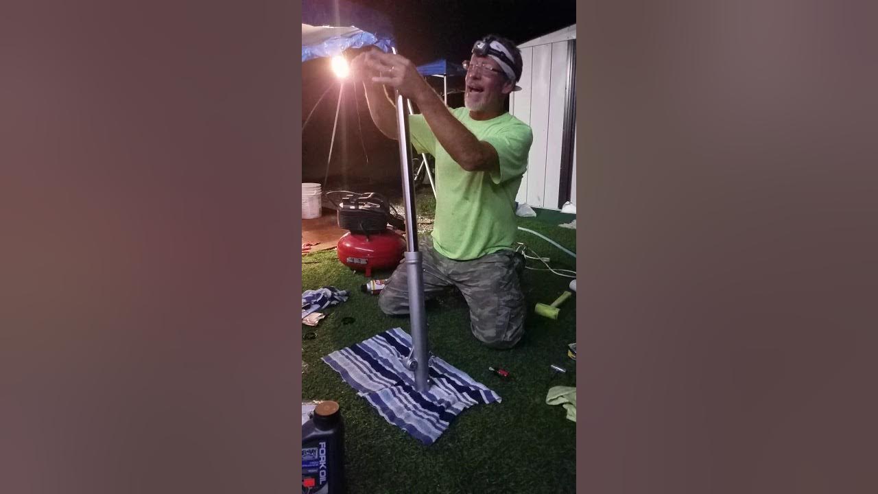 Fork seal replacement klr 650. YouTube