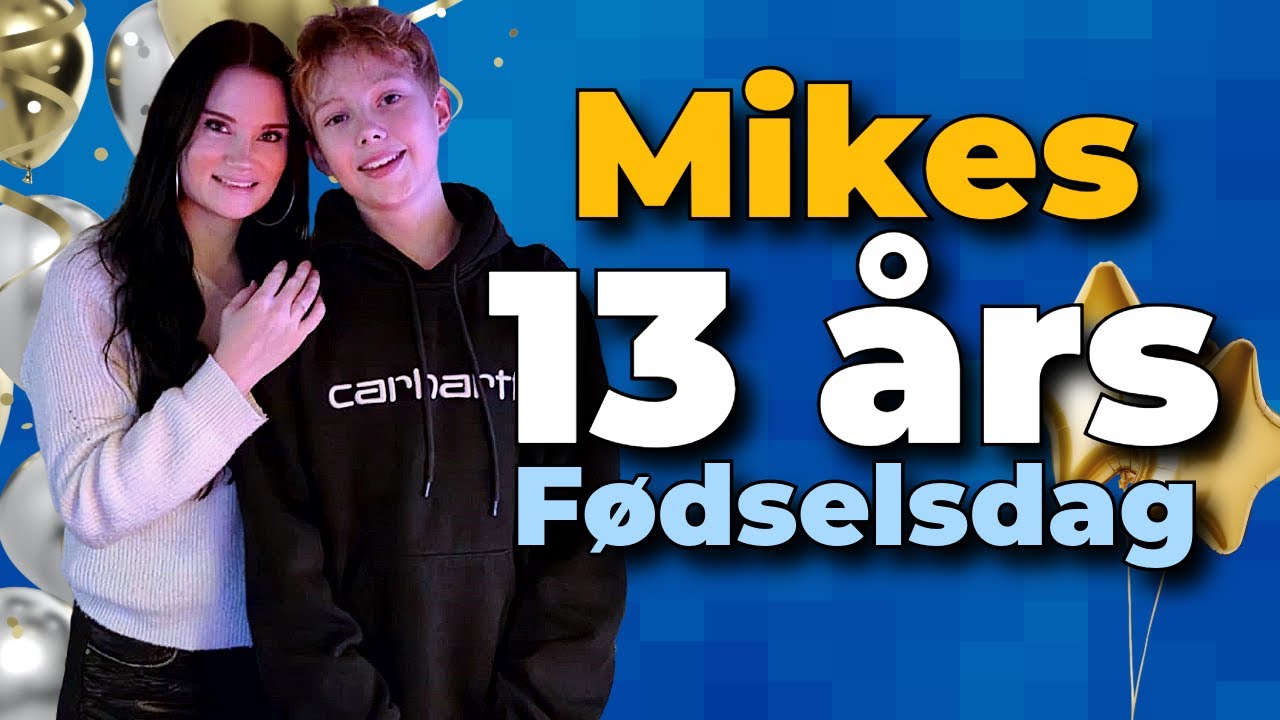 ENDELIG TEENAGER! Vild fødselsdags prank & de bedste gaver! (13 ÅR)