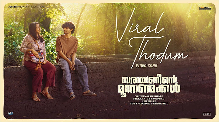 Viral Thodum | Narayaneente Moonnaanmakkal | Joju George | Suraj Venjaramoodu | Rahul Raj |K.S. Usha