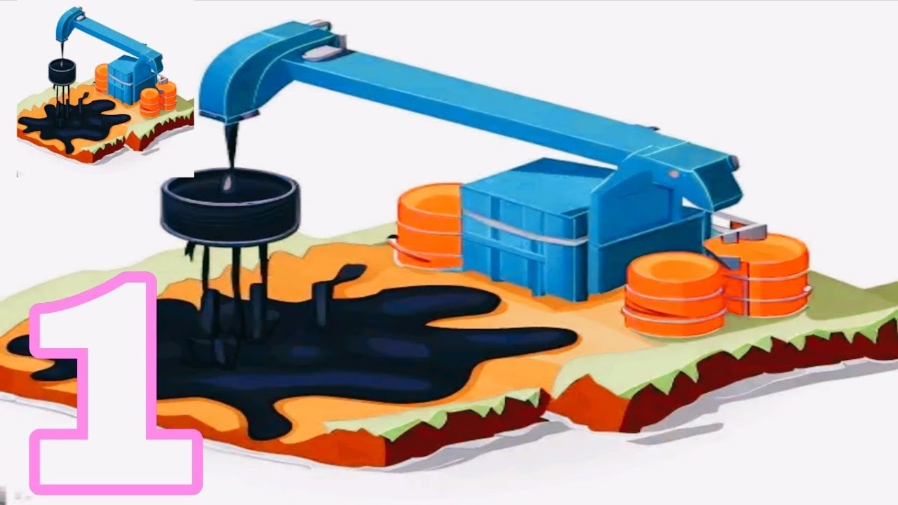 Oil Mining 3D - Petrol Factory 🏪 - Walkthrough Part 1 Mining Empire - Android Gameplay