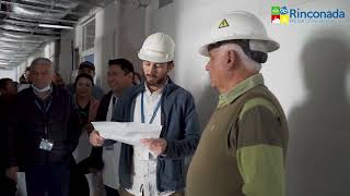 Alcalde Juan Galdames realizó visita a obras de construcción de nuevo  CESFAM para Rinconada