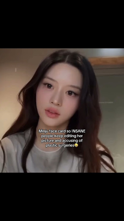 Minju had plastic surgery ⁉️ #ILLIT #minju #shorts