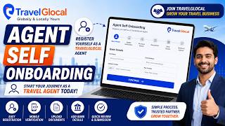 How to Become a TravelGlocal Agent | Self Onboarding Tutorial