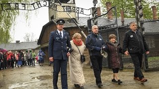 NY Holocaust Survivor, 86, Returns to Auschwitz for First Time with Israeli Military Officers \& FIDF