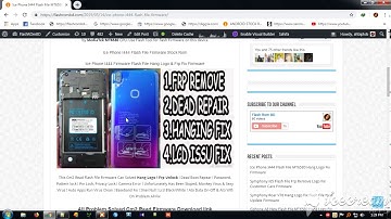 Ice Phone I444 Flash File MT6580 8.0 Hang Logo Fix Firmware