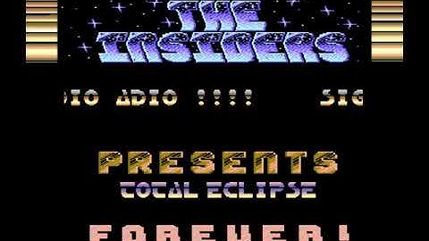The Insiders Intro - Commodore 64 - C64 - Total Eclipse - Cracktro (PAL)