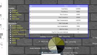 Dashboard parameters - link filters with data widgets - part 3
