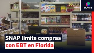 Adios a la comida chatarra con EBT SNAP restringe productos altos en azucar en Florida