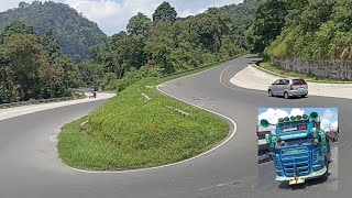 Keindahan Lintas Medan-Kabanjahe Dari Atas Atap Bus SUTRA 777.