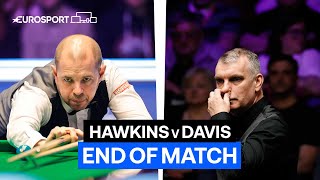 Mark Davis eases past Barry Hawkins! 🔥 | 2024 German Masters Highlights