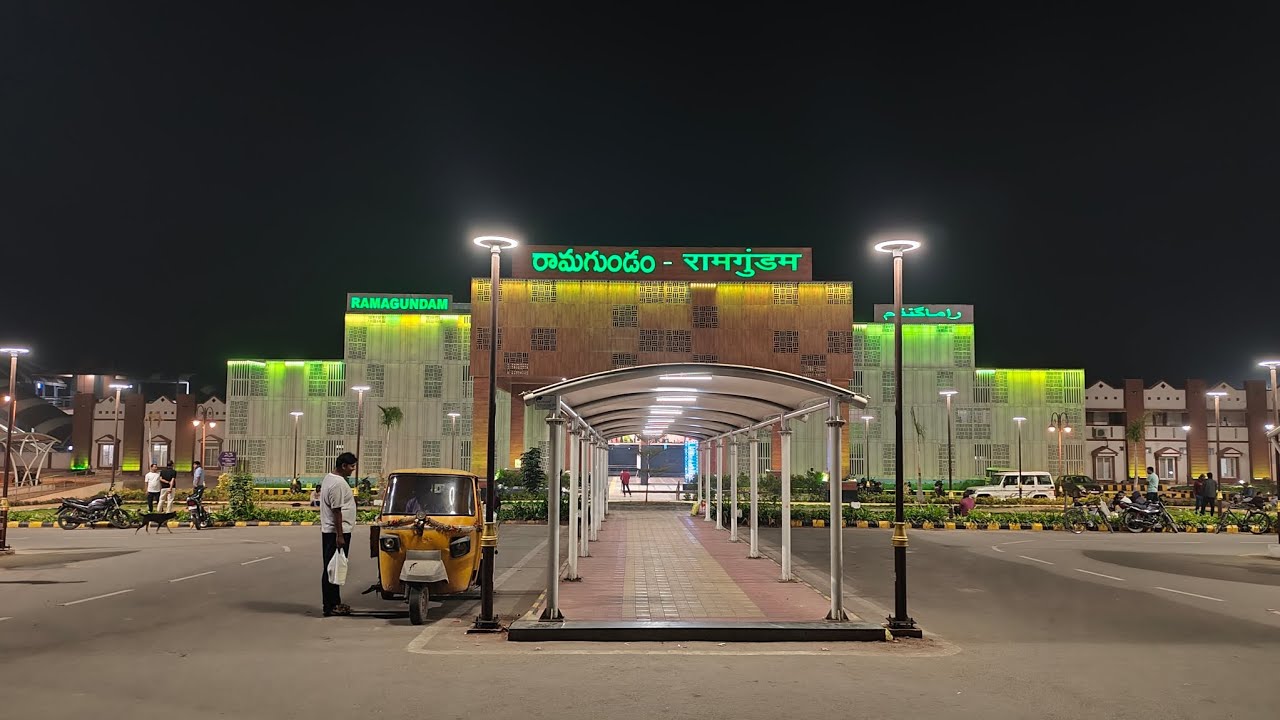 RAMAGUNDAM RLY-STN 🚉 || AFTER AMRITH-BHARATH-SCEME LOOK'S AWESOME STATION UPGRADED 