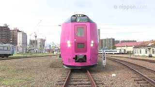 Pretty in Pink: JR Hokkaidō Hamanasu Limited Express Set for Fall Debut | Nippon.com: Japan in Video by Nippon.com: Japan in Video 2,486 views 3 years ago 1 minute, 10 seconds