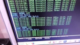EVGA 1050 ti GTX 4GB hashrate mining 169 SOL/S EVGA 1050 ti GTX 4GB hashrate mining 169 SOL/S