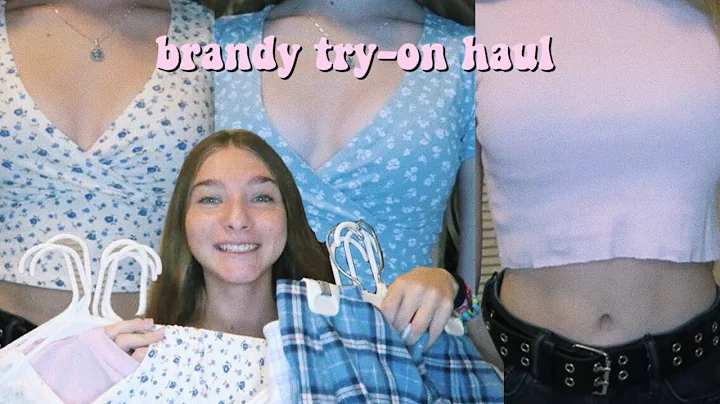 huge brandy melville try on haul summer 2020