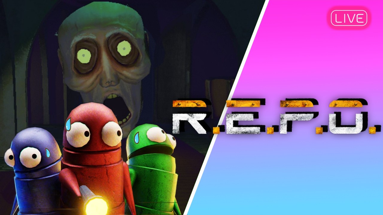 HUGE REPO COLLAB LIVE! Multiplayer Chaos, Funny Moments & Survival Madness