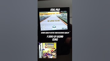F Zero GP Legend on R36 Pro #retrogaming #r36 #n64 #fzero #gaming #emulator #fzerogx